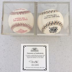 Baseball Rawlings 1994 MLB All Star Official Game Baseball Pittsburgh Pirates - Game  1994 Rawlings Official World Series MLB Game