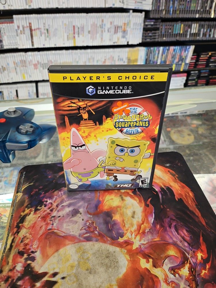 The SpongeBob SquarePants Movie Nintendo GameCube 2001 Complete CIB TESTED