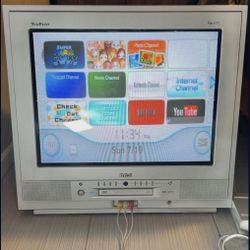 Vintage RCA 20” TruFlat CRT TV Television