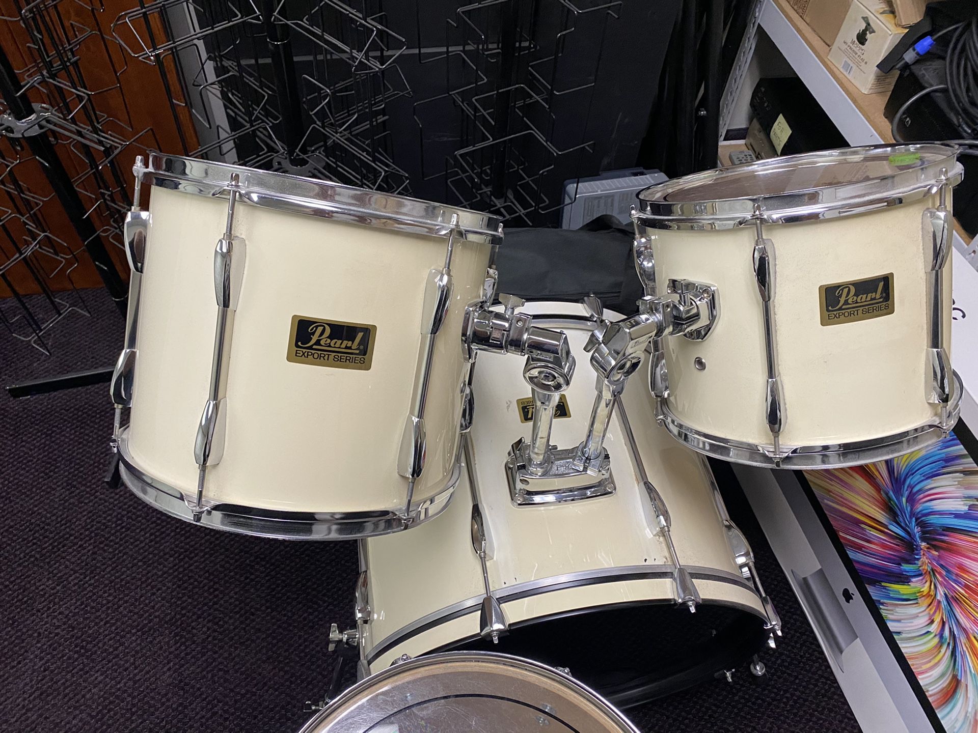 Pearl export series drums (shells only)