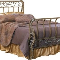 Queen Size Sleigh Bed Head Board Foot Board And Frame In Good Condition  $80.00