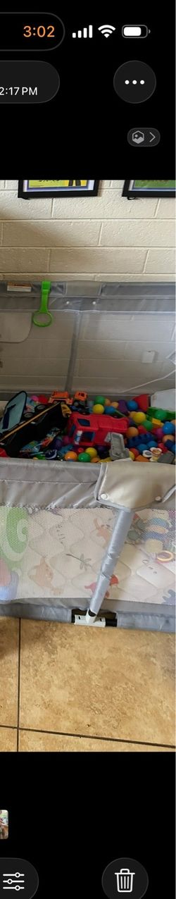 Baby Playpen with zip door