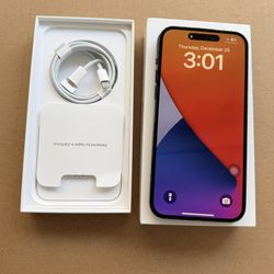 iPhone 14 Pro Max (256G) In Good Condition Black mate.