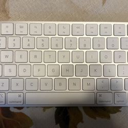 White Apple Magic Keyboard & Mouse 2 Wireless lightning