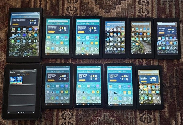 Lot Of Various Amazon Kindle Fire Tablets *Read!*