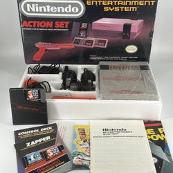 Nintendo NES Action Set Complete In Box