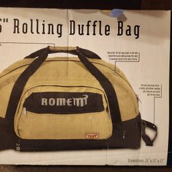 Duffle Bag Rolling 26 In