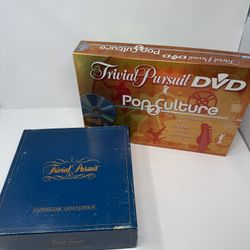 VINTAGE TRIVIAL PURSUIT GENIUS EDITION + POP CULTURE 2