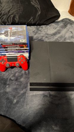 PS4 with 10 games