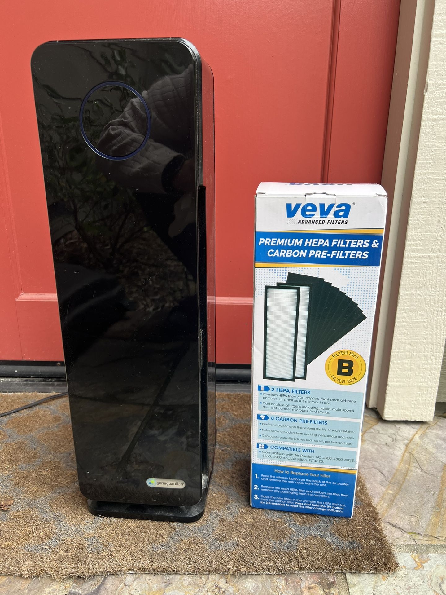 Air Purifier With New Filters
