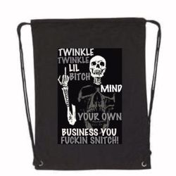 Twinkle Drawstring Bookbag