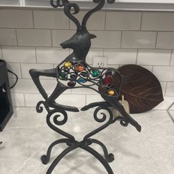 Christmas Reindeer Candle Stand