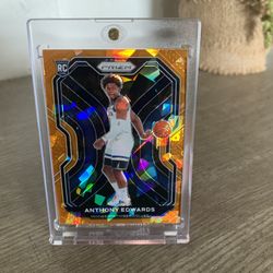 ANTHONY EDWARDS PRIZM RC “Orange Ice”