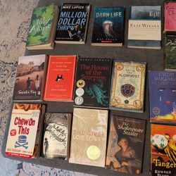 Lot of 16 paperback books