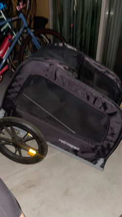 Retrospec pet bike trailer
