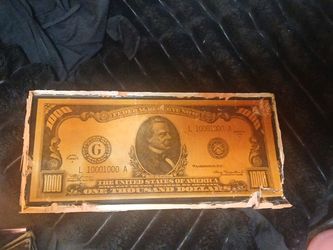 1000 bill 1934