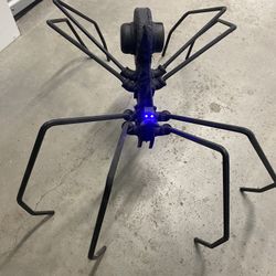 Giant metal black widow Art Spyder 