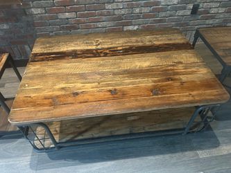 Coffee table and end tables