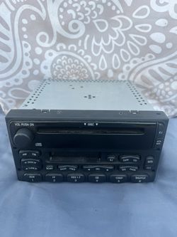 Ford Cd Player Tape Player Double In F250
