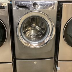 Electrolux 4.3 cu.ft. Front Load Washer With Pedestal Storage Drawer 