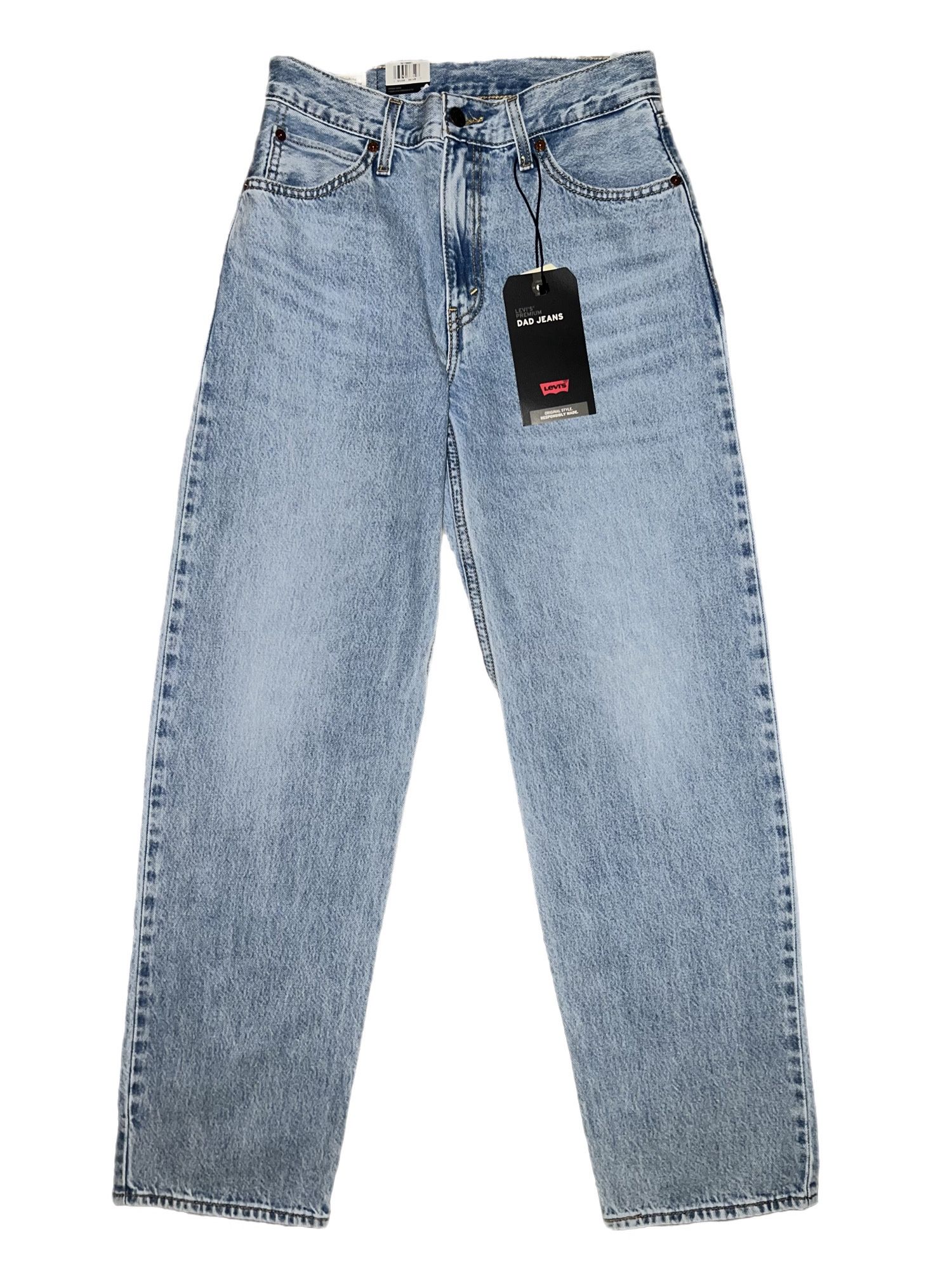 Levi's Women's Premium Dad Jeans 23x30 - High Rise Light Wash