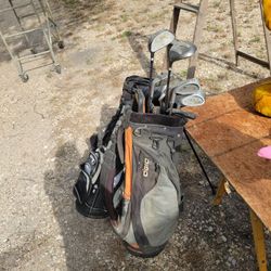 Golf Clubs , Bags