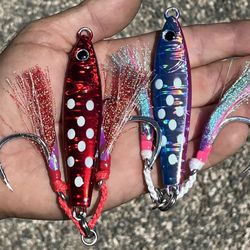 250g 300g 300g 400g Tungsten Jigs For Bluefin Tuna 