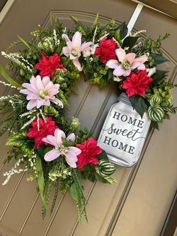 Home Sweet Home Wreath