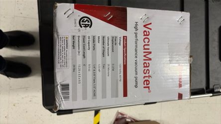 Brand new Robinair hvac vacuum