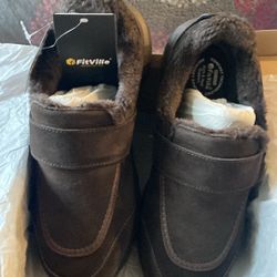Mens Indoor /Outdoor Slippers 