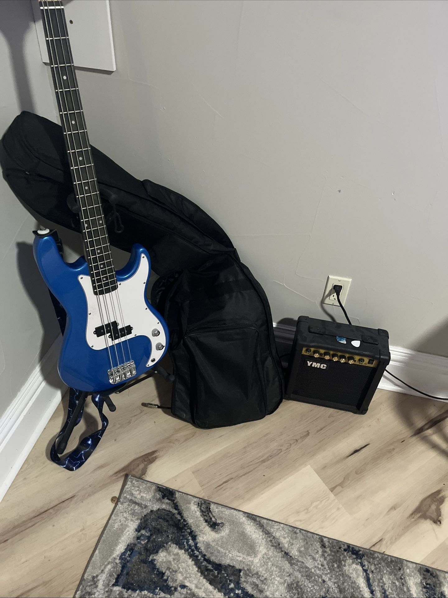 Electric Bass - Blue