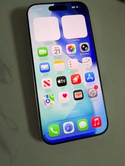 Iphone 16 pro 6.3” 256gb silver unlocked