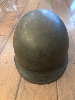 Original WW2 United States M1 Helmet  / No Liner Or Chinstrap