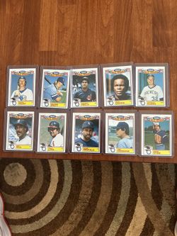 1984 Topps Commemorative 22 Card Set Of 1983 Allstar Game