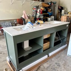 72 inch Double Bathroom Vanity