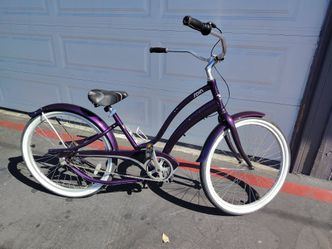 Low Low purple rain cruiser bike