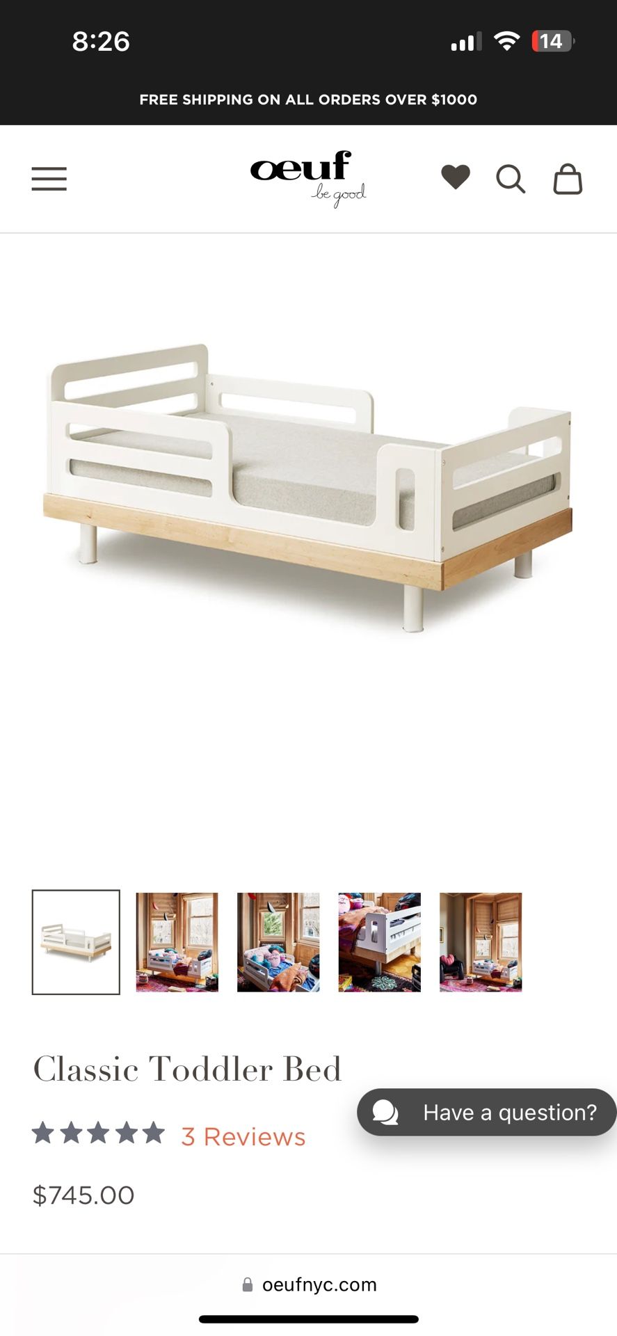 Toddler Bed