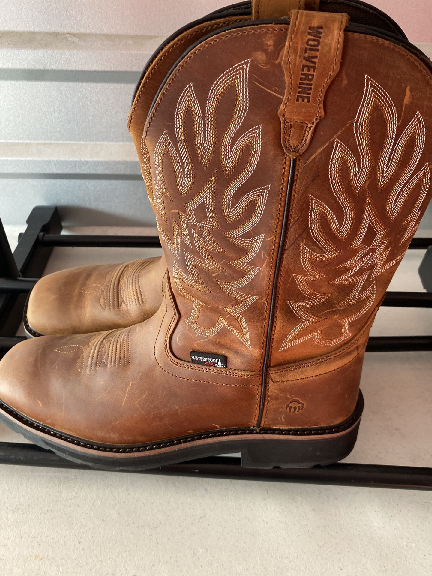 Men’s Wolverine Boots, Size 13, Extra Wide