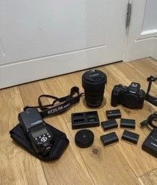 Canon EOS R6 Mark II With Canon RF 24-70mm F2.8 Lens Bundle With Spare Batteries.