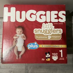 Huggies Diapers Size 1 192 Count