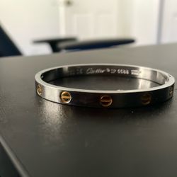 Cartier 18k With Gold With Golden Srews 18k