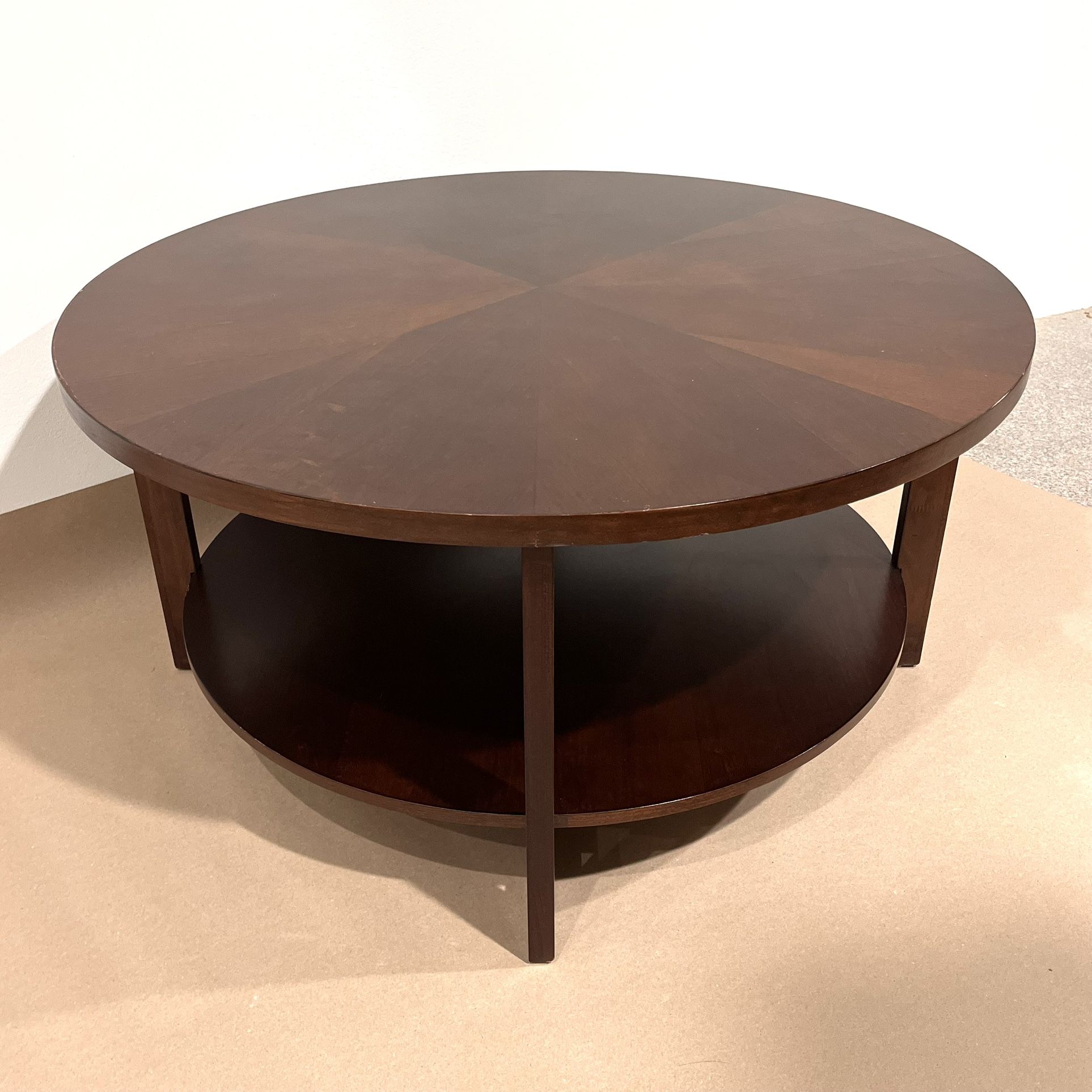 Beautiful Round Wooden Coffee Table