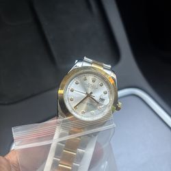 Rolex Datejust Watch 36mm Silver Dial