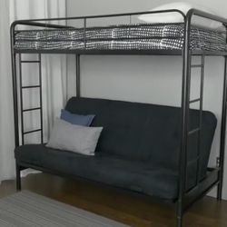 Twin Over Futon Bunkbed