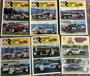 Danbury Racerena Revue magazine 1(contact info removed) 16 issues