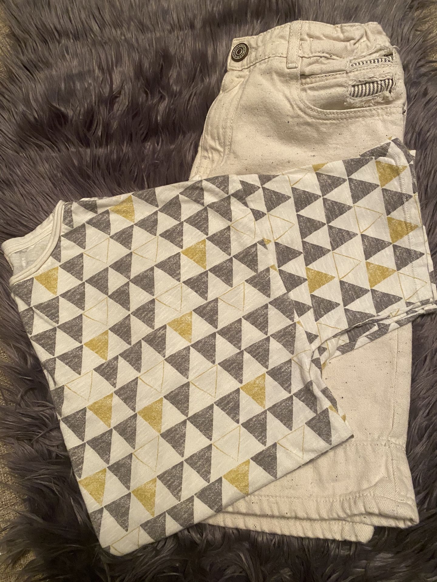 Boys Zara Shirt 11/12 Shorts 13/14 (READ