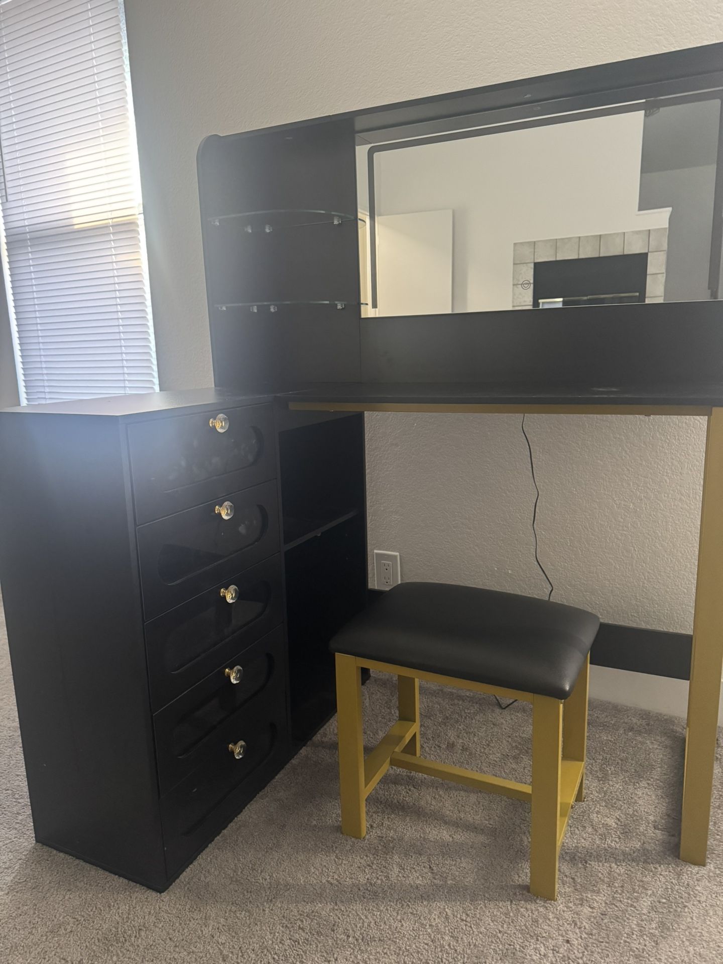 Vanity With Lights