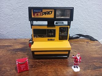 Vintage Polaroid 600 Job Instant Film Camera The Construction Camera TESTED