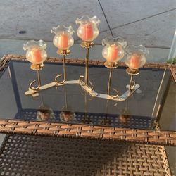  Brass Candle Holder 