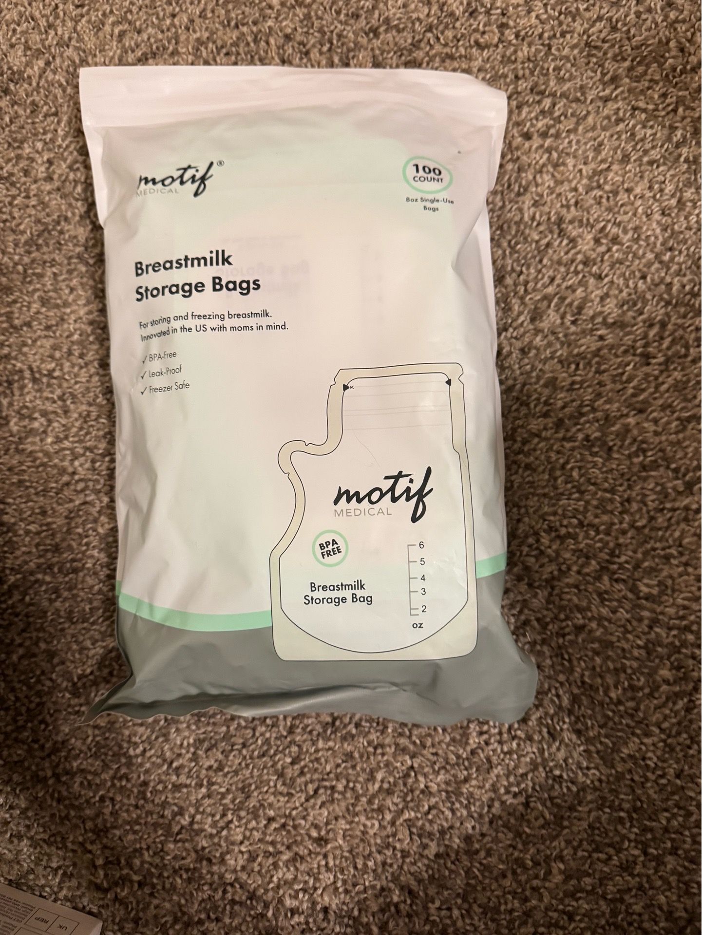 Breast Milk Storage Bags